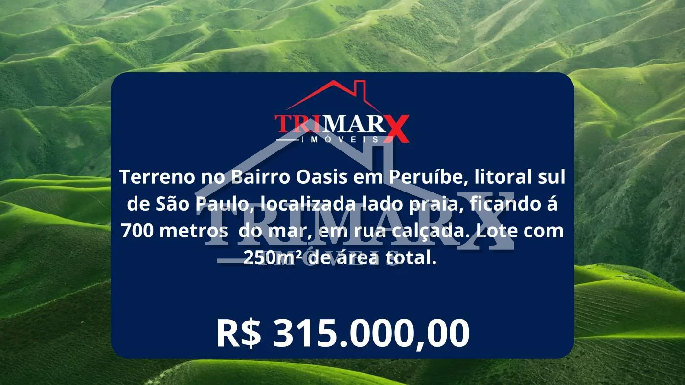 Terreno para Venda — Oasis, Peruíbe