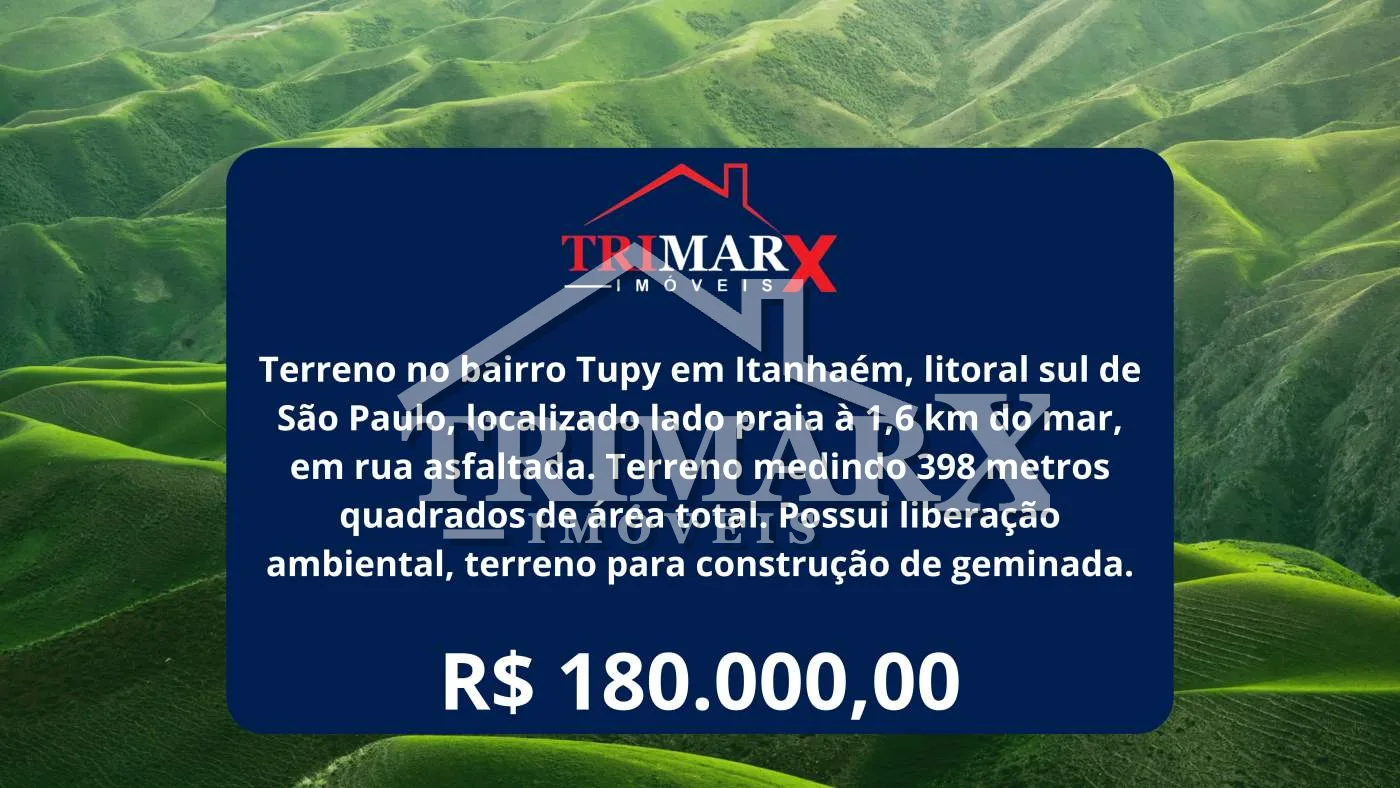 Terreno para Venda — Tupy, Itanhaém