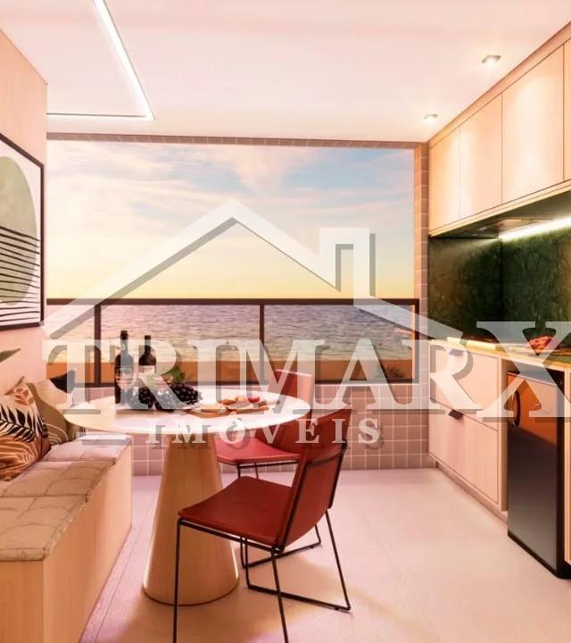 <p>Apartamento no Balneario Florida em Praia Grande, no litoral sul de São Paulo, lado praia frente mar, em rua calçada — foto 4