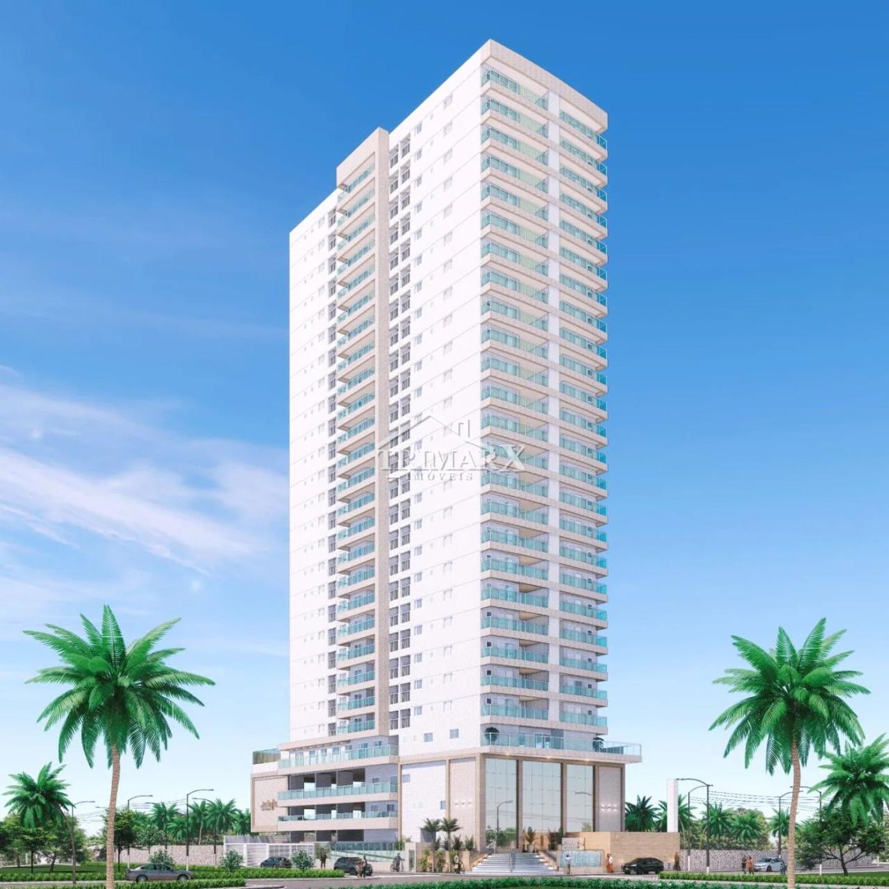 <p>Apartamento no Canto do Forte em Praia Grande, no litoral sul de São Paulo, lado praia a 480 metros do mar, em rua ca — foto 1