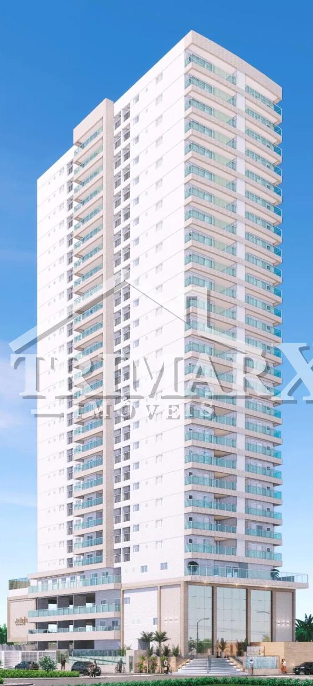 <p>Apartamento no Canto do Forte em Praia Grande, no litoral sul de São Paulo, lado praia a 480 metros do mar, em rua ca