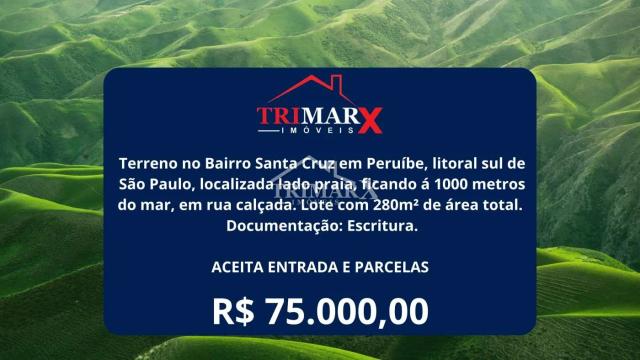 Terreno para Venda — Santa Cruz, Peruíbe