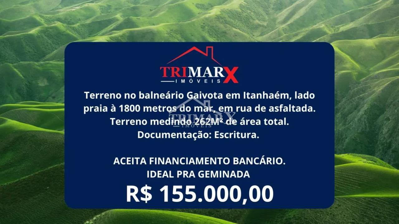 Terreno para Venda — Balneário Gaivota, Itanhaém — foto 1