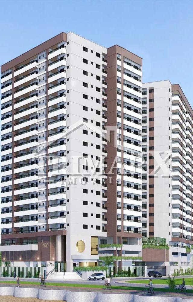 <p>Apartamento no Balneario Florida em Praia Grande, no litoral sul de São Paulo, lado praia frente mar, em rua calçada