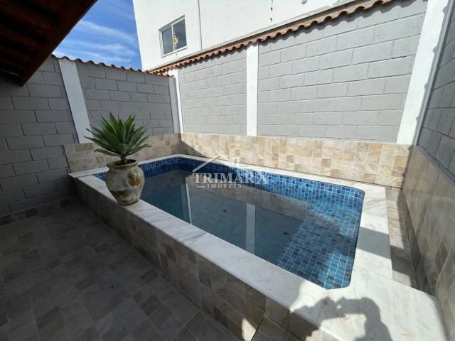 Casa no bairro Nova Itanhaém, em Itanhém,  lado serra, a 600 metros.  Imóvel com 125 m² de área total.